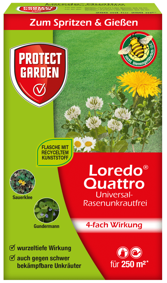PROTECT GARDEN Loredo Quattro Universal-Rasenunkrautfrei